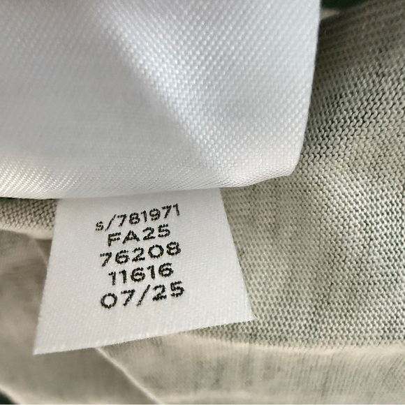 LOFT Garden Pintucked Ruffle Blouse - Mountain Evergreen - Size M - NWOT - Picture 7 of 8